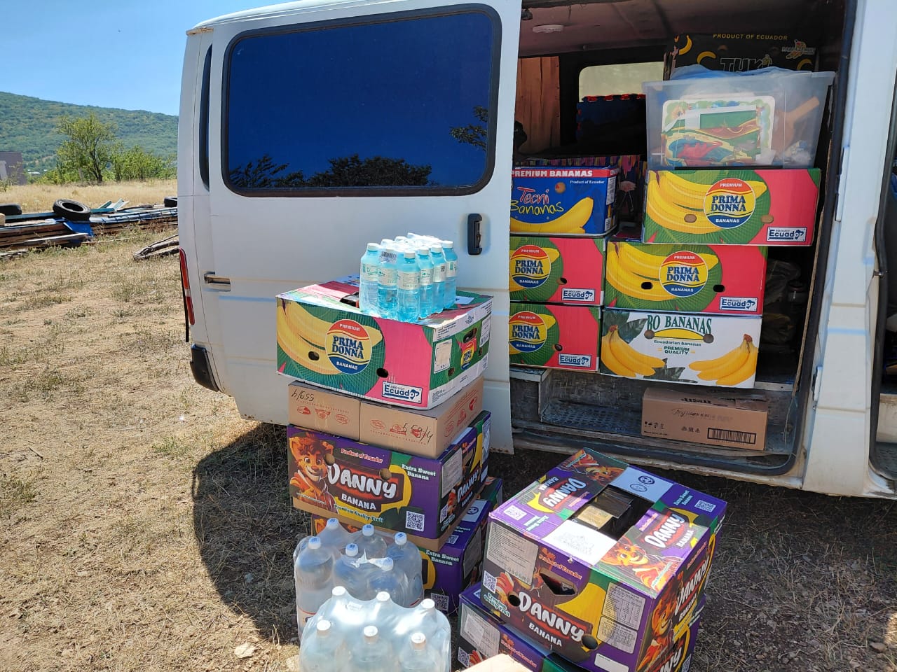 Крымские волонтёры доставили гуманитарную помощь бойцам на левом берегу Днепра